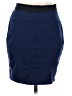 BCBGMAXAZRIA Solid Blue Formal Skirt Size S - photo 2
