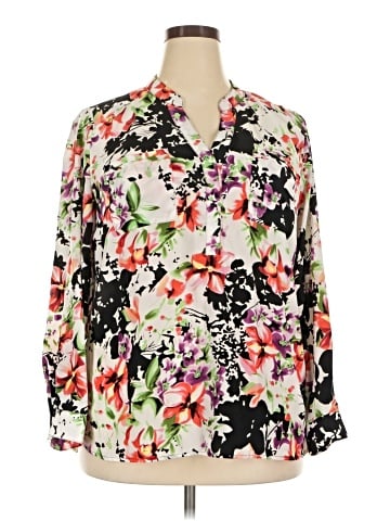 Elementz 3/4 Sleeve Blouse (view 1)