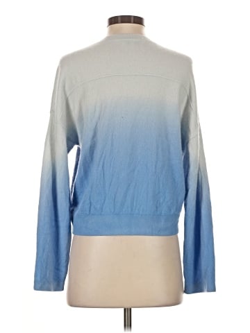 Madewell Cashmere Boxy Sweater in Dip Dye (view 2)