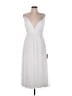 Lulus 100% Polyester White Cocktail Dress Size L - photo 1