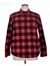 Eddie Bauer 100% Cotton Red Long Sleeve Button-Down Shirt Size XL - photo 1