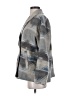 Aura 100% Polyester Chevron-herringbone Gray Blazer Size M - photo 5