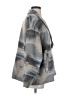Aura 100% Polyester Chevron-herringbone Gray Blazer Size M - photo 4