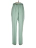 Alfred Dunner Solid Green Casual Pants Size 10 - photo 1