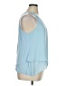 Kaari Blue 100% Polyester Blue Sleeveless Blouse Size XL - photo 4