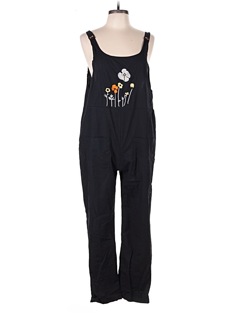 Pre-owned Unbranded Jumpsuit In Black