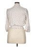 Monteau Polka Dots Ivory 3/4 Sleeve Blouse Size XL - photo 2