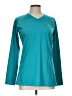 Reebok Teal Long Sleeve T-Shirt Size L - photo 1