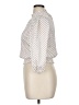 Monteau Polka Dots Ivory 3/4 Sleeve Blouse Size XL - photo 5