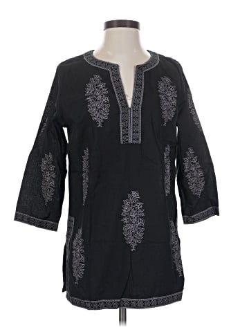 Gretchen Scott Designs 3/4 Sleeve Blouse (view 1)