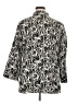 Deane and White 100% Linen Black Kimono Size 1X - photo 2