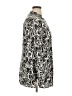 Deane and White 100% Linen Black Kimono Size 1X - photo 4
