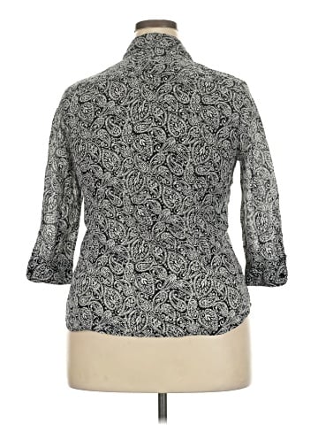 Coldwater Creek 3/4 Sleeve Button-Down Shirt (view 2)