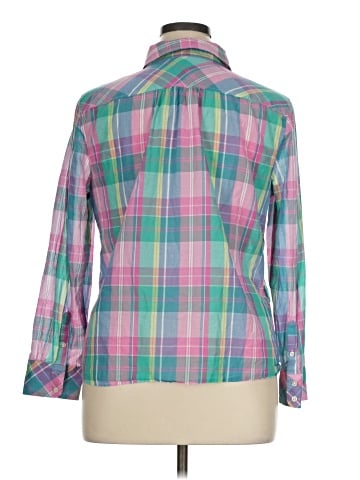 Talbots Outlet Long Sleeve Button-Down Shirt (view 2)