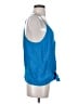 Bebe Blue Sleeveless Blouse Size M - photo 4