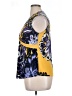 Tahari Yellow Sleeveless Blouse Size 0X - photo 5
