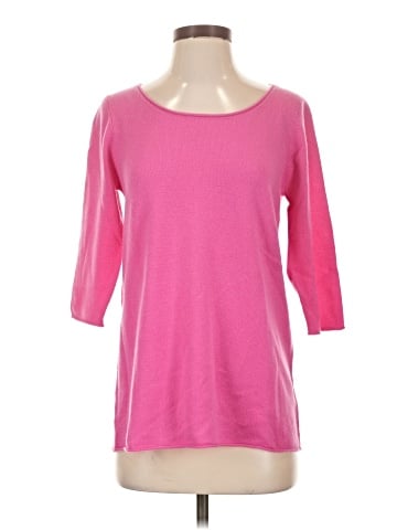 Sofia Cashmere Cashmere Pullover Sweater (view 1)