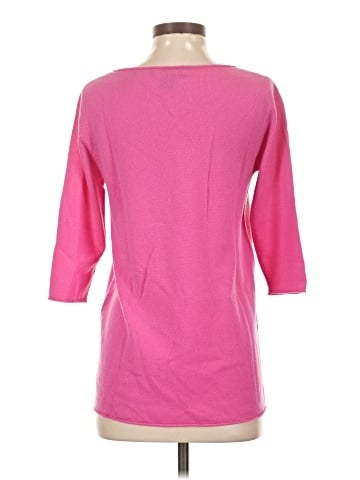 Sofia Cashmere Cashmere Pullover Sweater (view 2)