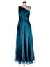 Xscape Solid Teal Cocktail Dress Size 8 - photo 1