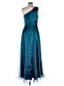 Xscape Solid Teal Cocktail Dress Size 8 - photo 2