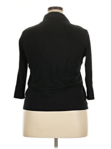 Style&Co 3/4 Sleeve Button-Down Shirt (view 2)