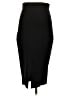 Milly Solid Black Formal Skirt Size M - photo 2