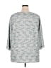 Massini Tweed Gray Pullover Sweater Size 3X - photo 2