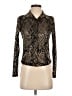 Necessary Objects Black Long Sleeve Blouse Size S - photo 1