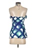 Charlotte Russe 100% Polyester Blue Sleeveless Blouse Size S - photo 2