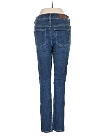 Madewell 10" High-Rise Skinny Jeans in Cordell Wash: Heatrich Denim Edition (view 2)