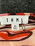 THML 100% Polyester Orange Long Sleeve Blouse Size XL - photo 7