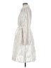 Akris Punto 100% Polyester Ivory Trenchcoat Size 10 - photo 5