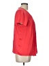 Dolan 100% Polyester Red Short Sleeve Blouse Size L - photo 4