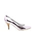 Giuseppe Zanotti Metallic Silver Heels Size EU 35 1/2 - photo 1