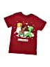 Minecraft 100% Cotton Red Short Sleeve T-Shirt Size 4 - photo 1