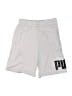 Puma 100% Polyester Graphic Gray Athletic Shorts Size 10 - 12 - photo 1