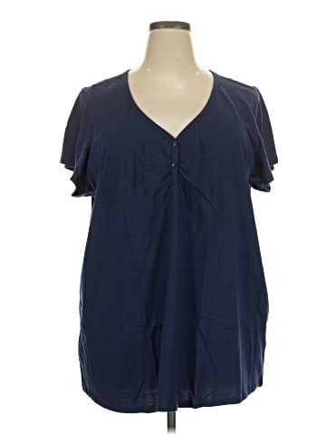 Roaman's Short Sleeve Henley (view 1)