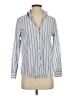 Grayson Stripes Blue Long Sleeve Button-Down Shirt Size Sm (2) - photo 1