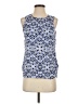 Kenar 100% Polyester Blue Sleeveless Blouse Size XS - photo 1