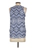 Kenar 100% Polyester Blue Sleeveless Blouse Size XS - photo 2