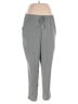 Jennifer Lopez 100% Polyester Houndstooth Gray Casual Pants Size XL - photo 1
