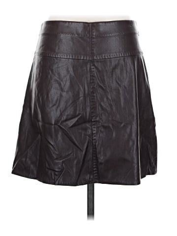 Max Studio Faux Leather Skirt (view 2)