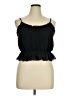 Q&A 100% Polyester Black Sleeveless Blouse Size XL - photo 1