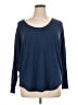 Athleta Blue 3/4 Sleeve T-Shirt Size XL - photo 1
