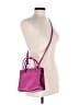 Calvin Klein 100% Leather Pink Purple Leather Satchel One size - photo 2