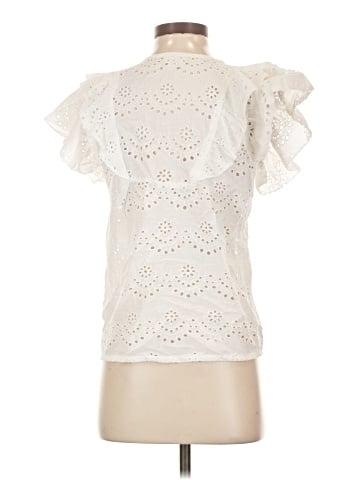 Nicole Miller Artelier Short Sleeve Blouse (view 2)