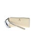 Nine West 100% Leather Solid Ivory Gold Leather Wristlet One size - photo 1