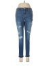Mossimo Hearts Blue Jeans Size 4 - photo 1