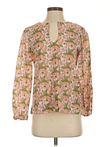 Liberty Art Fabrics for J.Crew Long Sleeve Blouse (view 1)