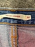 Levi's 100% Cotton Graphic Blue Jeans Size 32 waist - photo 7